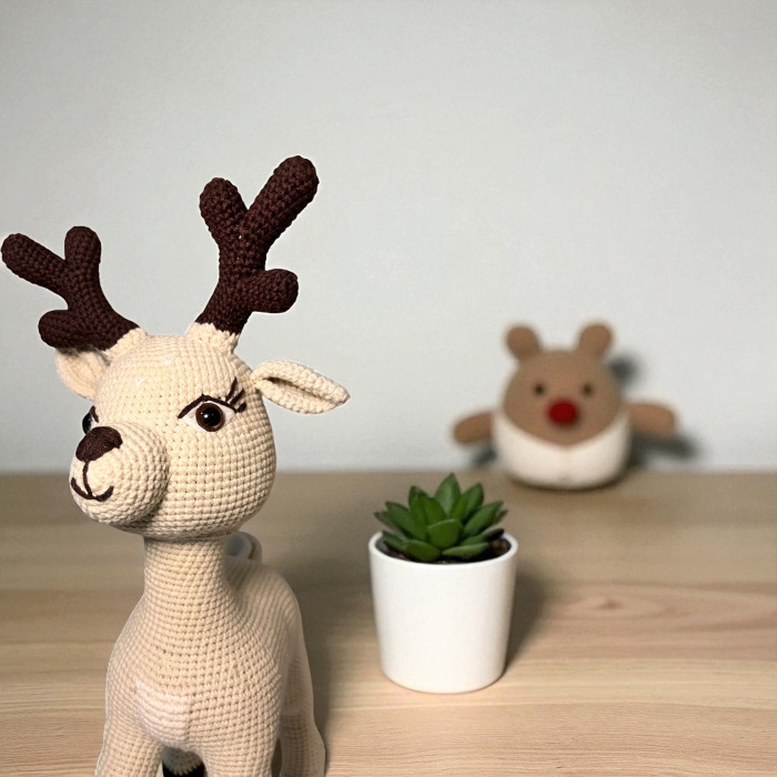 Amigurumi Geyik Oyuncak - El örmesi