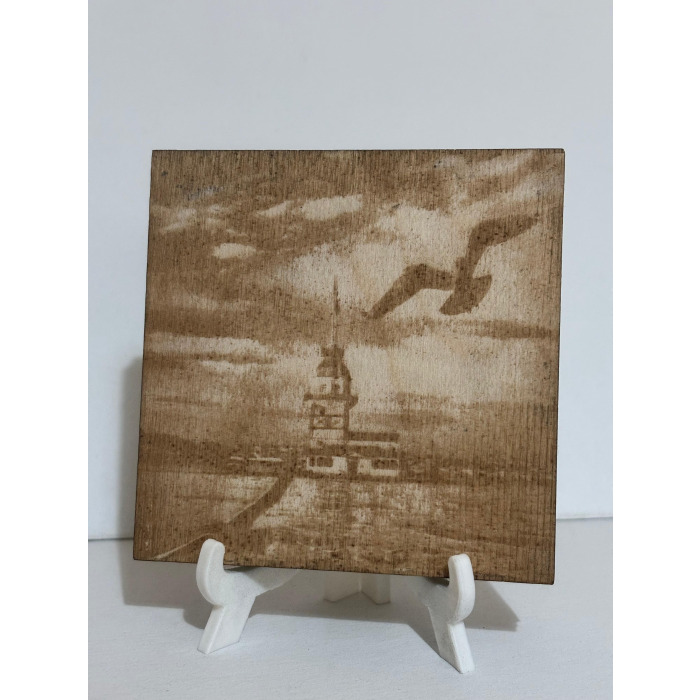 Kişiye Özel Ahşap Üzerine Fotoğraf Kazıma